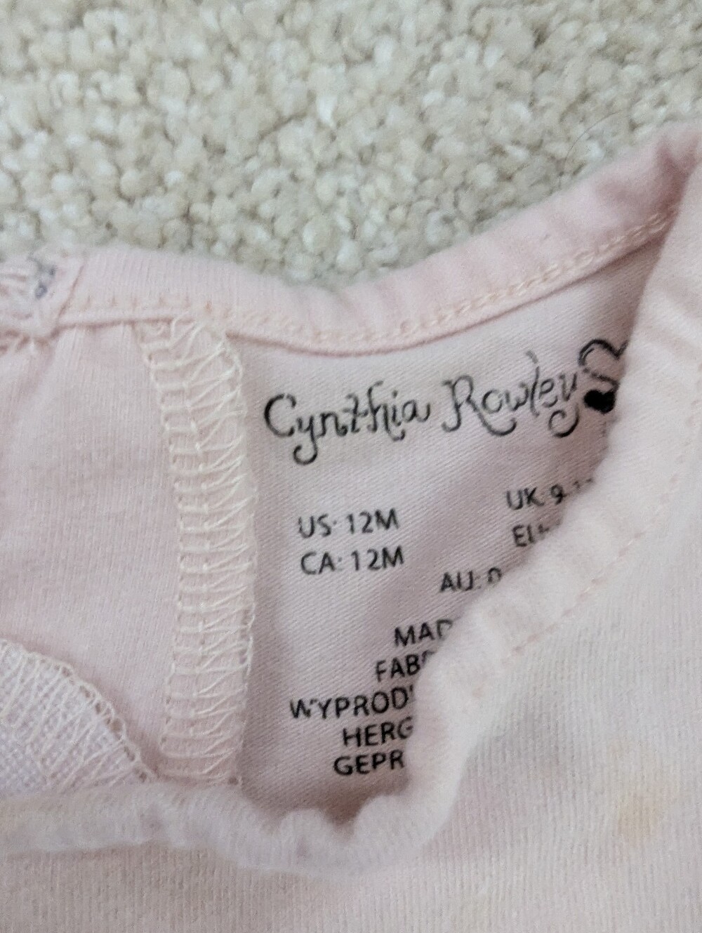 Bundle Of 5 Set Of Baby summer Girl Sets : Mixed Brands - 12 M To 18 M - Picture 3 of 12